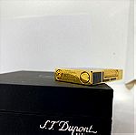  Αναπτήρας St Dupont πανέμορφος χρυσός