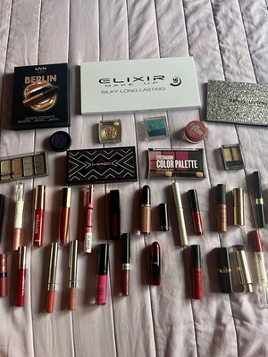 Cosmetics various brands like new, some untouched