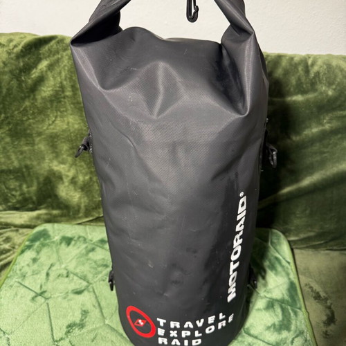 Motoraid dry bag 15-20L like new, black