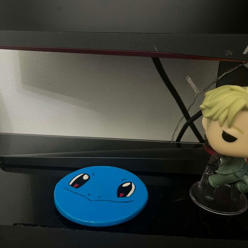 Pokemon Squirtle Clay Coaster New Handmade