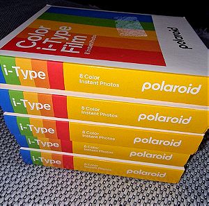 Polaroid film 5 πακέτα των 8 film