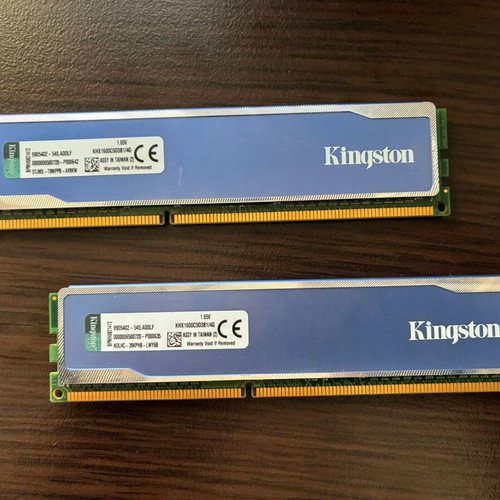Kingston Fury HyperX BLU RAM 8GB used (2 x 4GB)