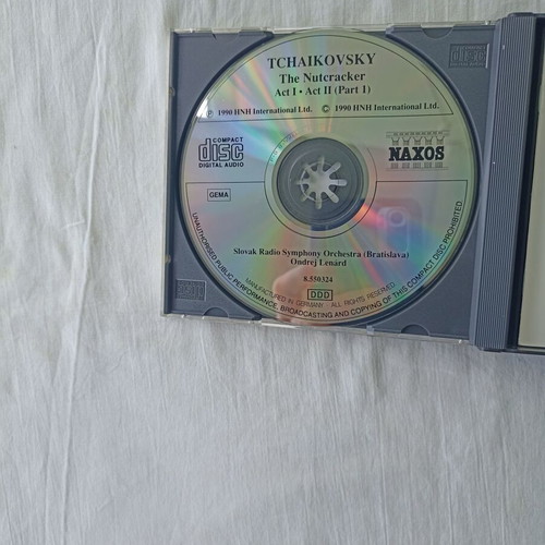Tchaikovsky The Nutcracker Glazunov Chopiniana 2 Disc CD used, classical