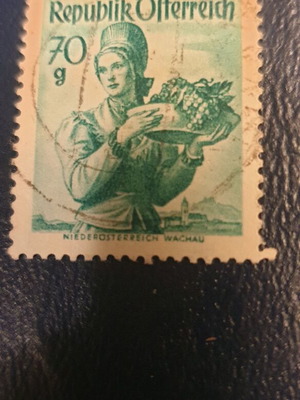 Αυστριακά γραμματόσημα μεταχειρισμένα 1949-1951, σετ 2 τεμαχίων