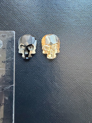 Rare Swarovski Skull Beads 19mm like new, authentic