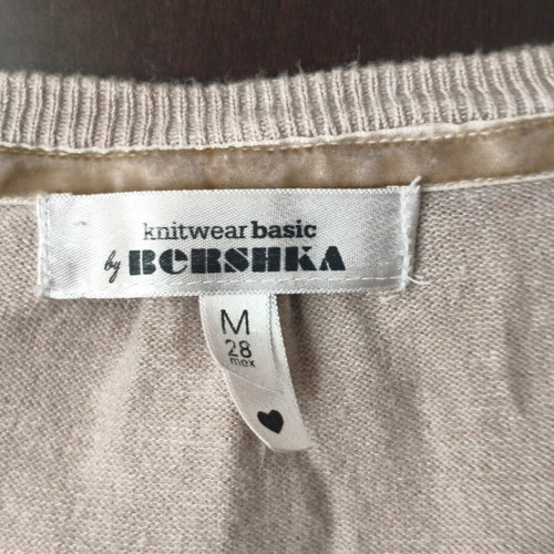 Bershka Beige Longline Cardigan Medium like new