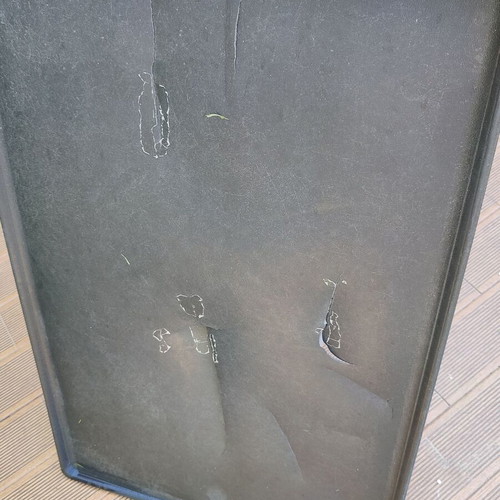 Crate wire dog cage used, large 107x71x76cm