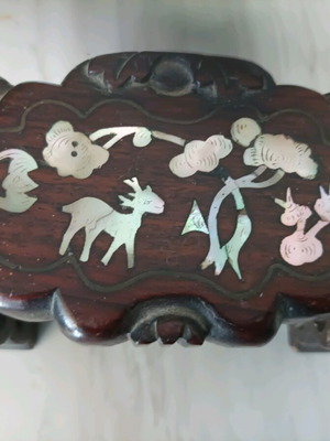 Chinese decorative wooden artwork used, handmade