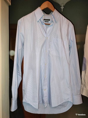 Oxford Company CITY M137MIK20.01 men's shirt blue used, size L