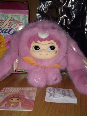 MINISO Wakuku Trick or Treat Sweetheart Bunny λούτρινο σαν καινούργιο