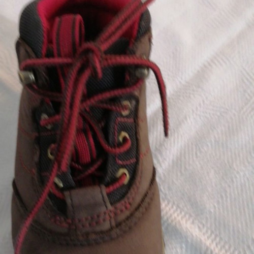 Timberland leather boots used, brown, size 27