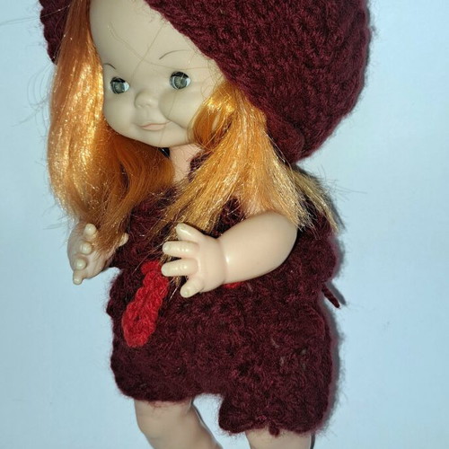 Vintage Bella doll with rare hair color like new