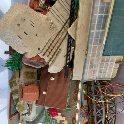 Marklin antique trains used, fully functional model railway