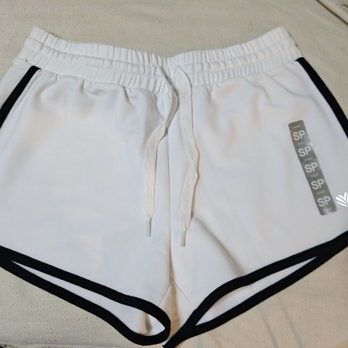 Women's white sports shorts new