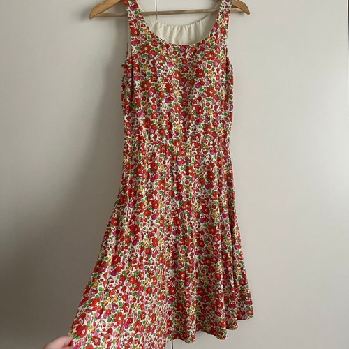 Uniqlo x Liberty London Floral Dress with Built-In Bra Size L Like New
