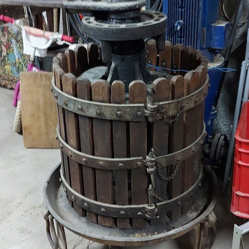 Antique fully functional wine press