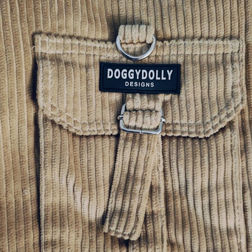 Corduroy Doggy Dolly jacket new for small dogs