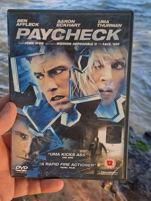 Paycheck DVD филм, екшън приключение