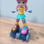 Rainbow Riley remote control doll like new