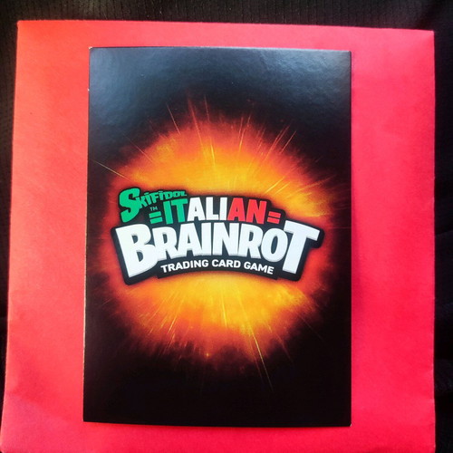 Italian Brainrot Card #121 collectible rare like new