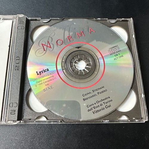 Vincenzo Bellini Norma opera complete 2 CD set, Vittorio Gui