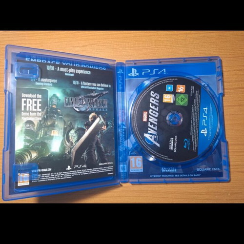 Marvel's Avengers PS4 Day One Edition like new