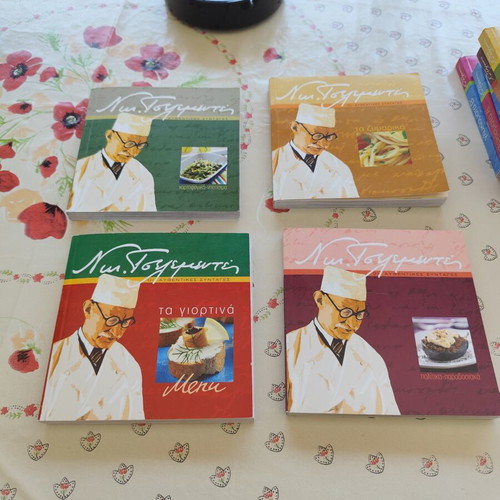 Nik. Tselementes Authentic Recipes Cookbook Collection, 10 Volumes, like new