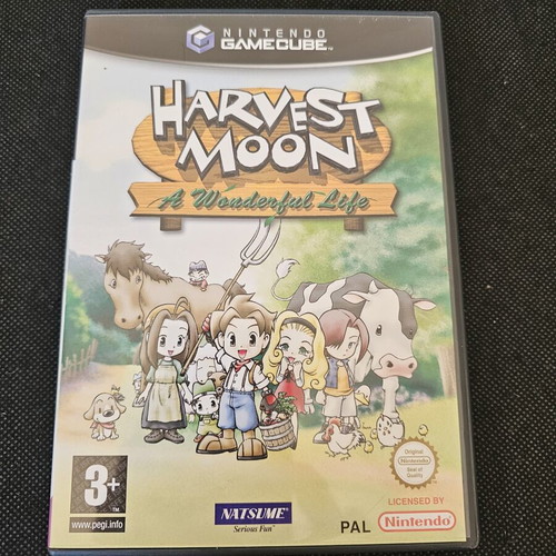 Harvest Moon GameCube game like new with manuals