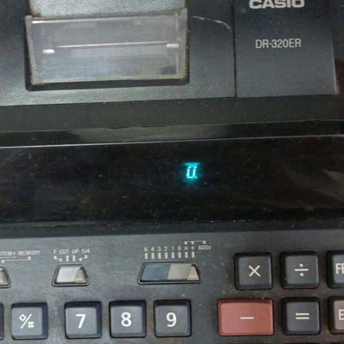 Casio DR-320ER calculator like new, fully functional