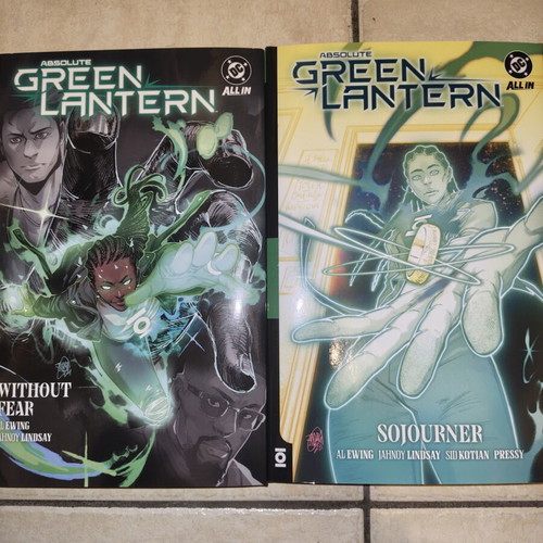 Absolute Green Lantern HC volumes 1 & 2 by Al Ewing & Jahnoy Lindsay