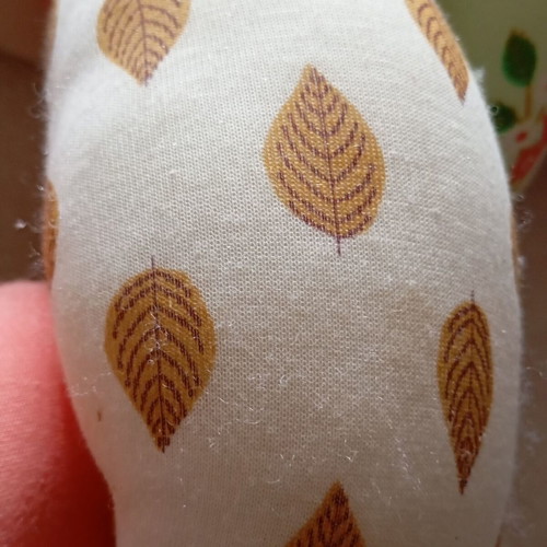 Braided bumper for baby crib like new with leaves and koala
