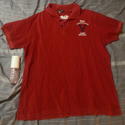 Red Polo Shirt size M like new