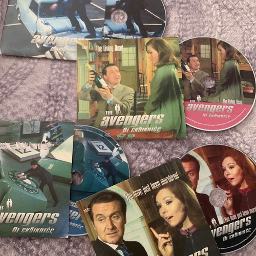 The Avengers 4 DVD set like new with subtitles