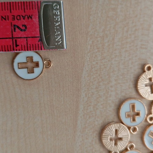 Cross pendants for baptism favors new, pack of 100 pieces