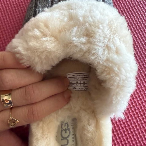 Ugg Australia slippers new, size 38, white and grey
