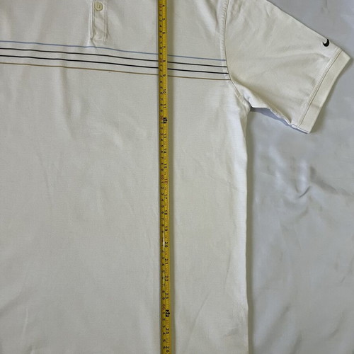 Nike white polo shirt medium