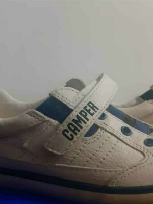 Camper kids' sneakers size 29 like new, white and blue