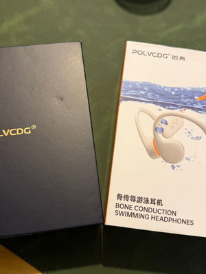 Ακουστικά Bone Conduction POLVCDG αδιάβροχα IPX8 σαν καινούρια