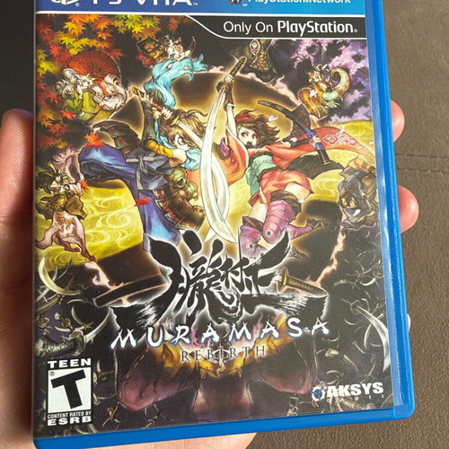 Muramasa Rebirth PS Vita game like new