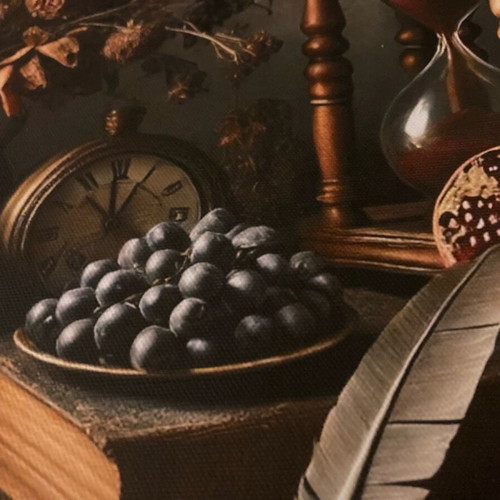 Diptych canvases with vintage aesthetic like new