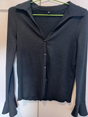 Trendyol blouse new, size M 38 10, black