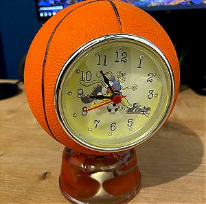 Διακοσμητικό Παιδικό Επιτραπέζιο Ρολόι (vintage μπάλα μπάσκετ)