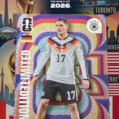 Florian Wirtz limited edition Panini card new