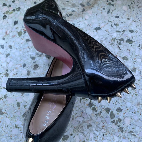 Paris Hilton black pumps size 43.5 used authentic