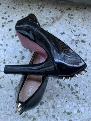Paris Hilton black pumps size 43.5 used authentic