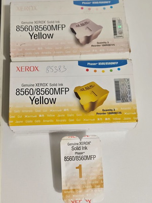 Xerox Phaser 8560/8560MFP κίτρινα στικ μελανιού, πακέτο 7 Σφραγισμένα