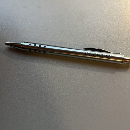 Dockers Vintage Pen Set with Velvet Case, like new, 6 pcs