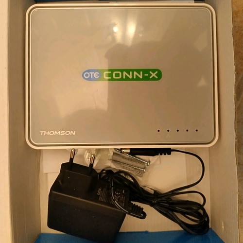 ADSL modem router Connx used with charger