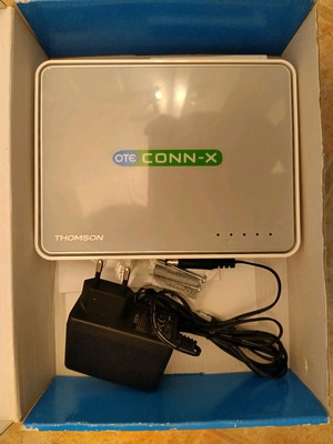 ADSL modem router Connx used with charger