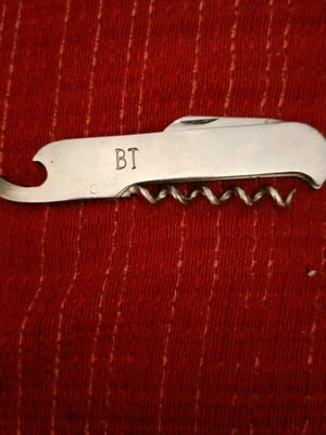 Vintage Folding Pocket Knife Multitool like new, waiter tool and bottle opener